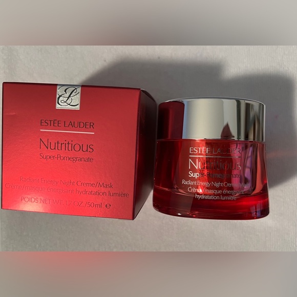 ♥️NIB♥️ESTEE LAUDER Nutritious Super Pomegranate Radiant Energy Night Crème/Mask - Picture 8 of 10
